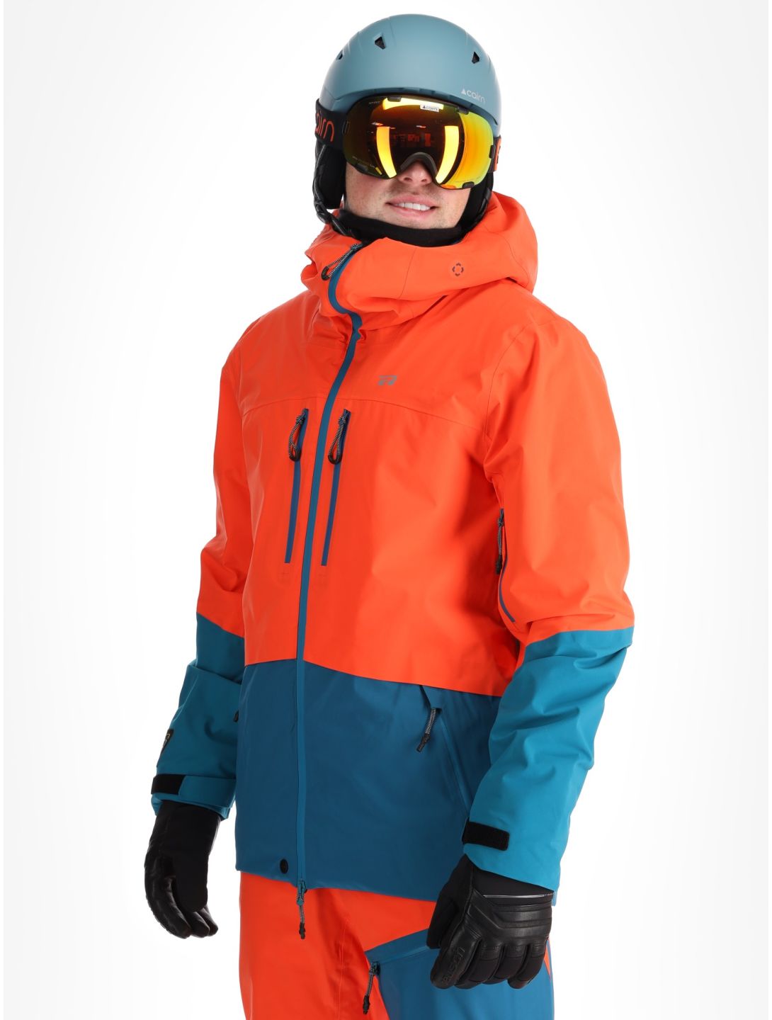 Rehall, Denali-R veste de ski hommes Flame Red rouge, vert 