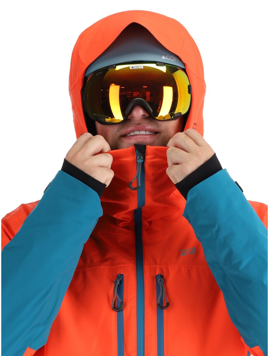 Rehall, Denali-R veste de ski hommes Flame Red rouge, vert 