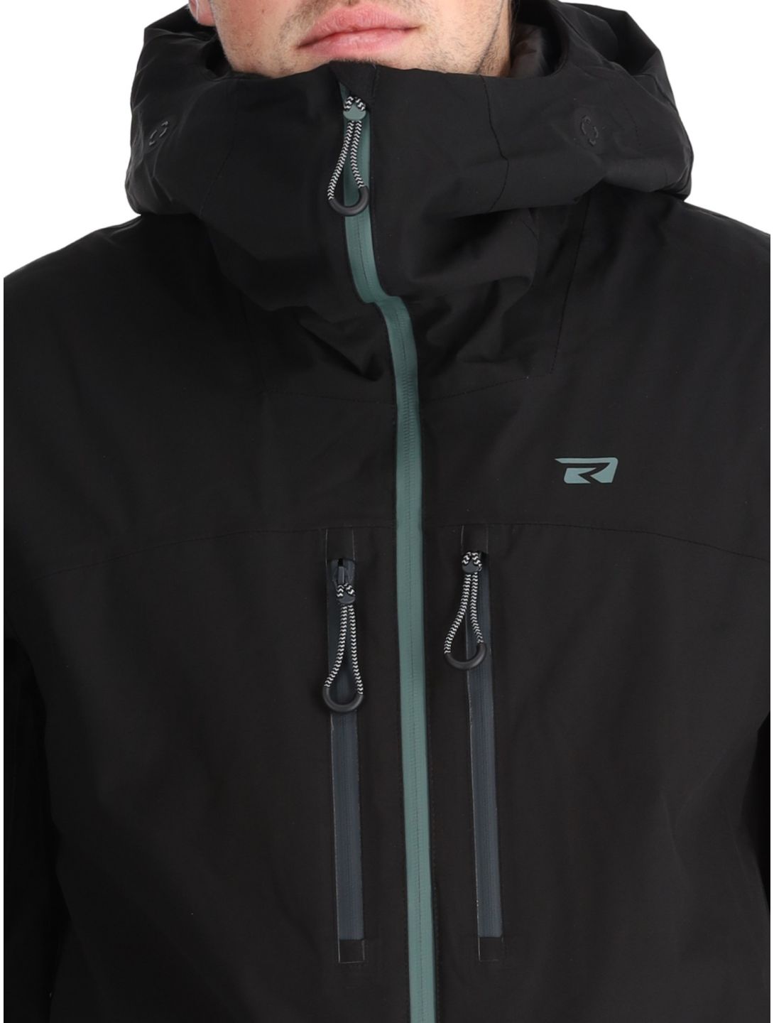 Rehall, Denali-R veste de ski hommes Light Grey gris, noir 