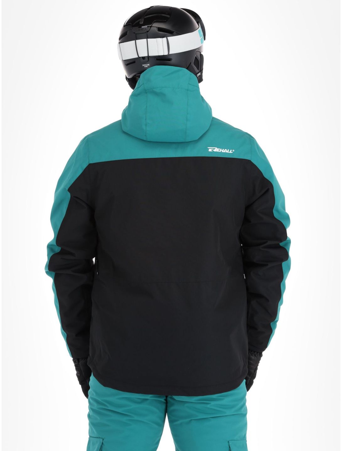 Rehall, Denver-R veste de ski hommes Teal green bleu, noir 