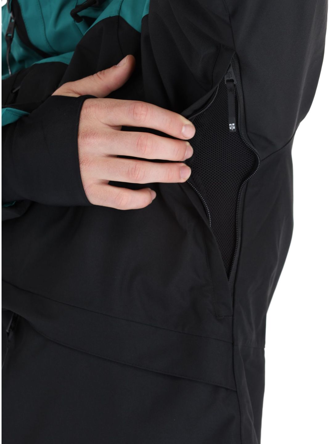 Rehall, Denver-R veste de ski hommes Teal green bleu, noir 