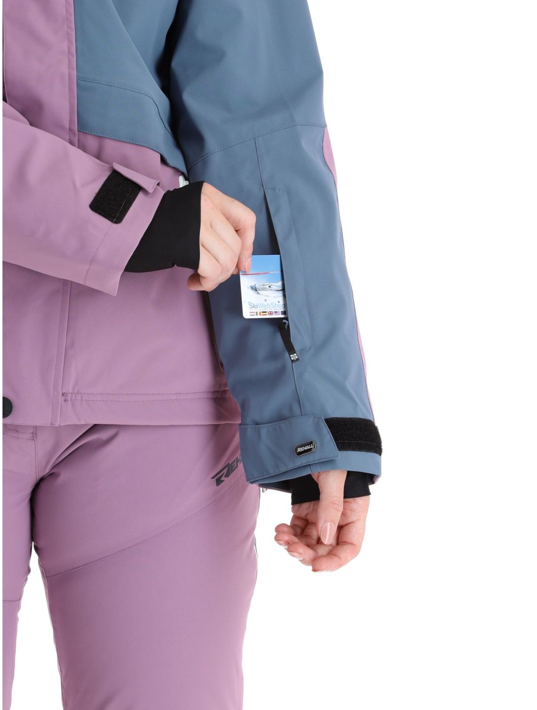 Rehall, Dyna-R veste de ski femmes Lavender bleu, violet 