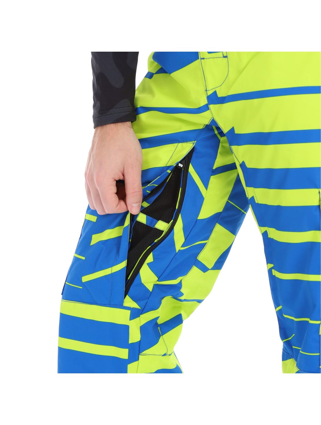 Rehall, Edge-R pantalon de ski hommes slants lime vert 