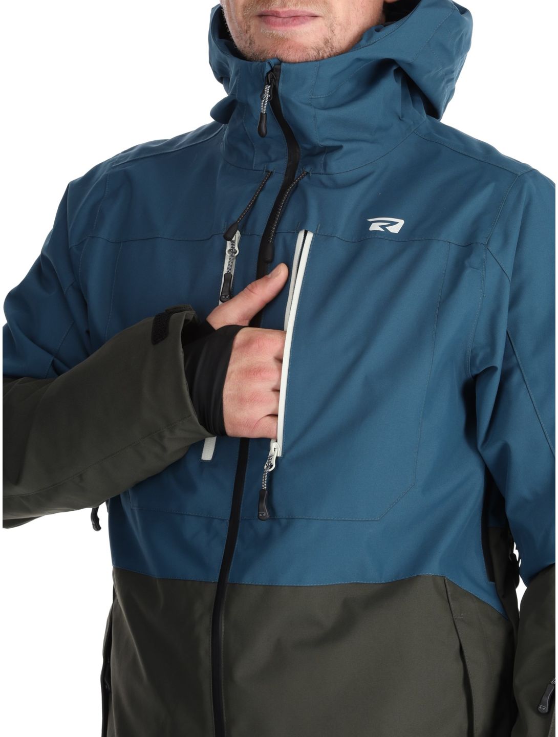 Rehall, Elgon-R veste de ski hommes Dark Petrol vert 