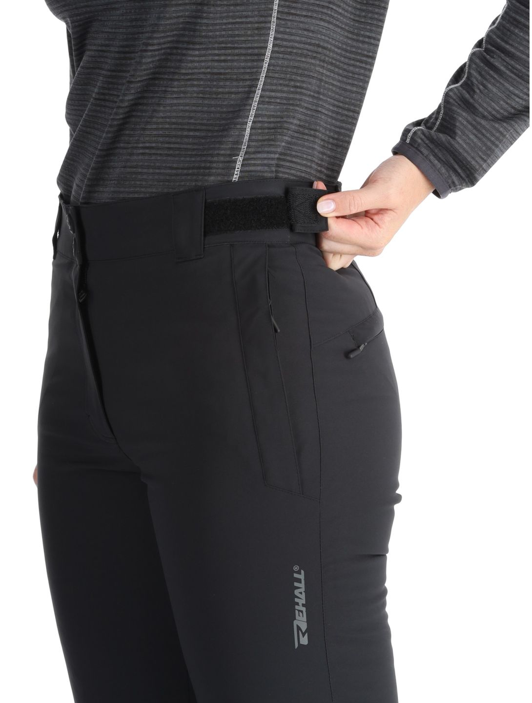 Rehall, Eva-R pantalon de ski femmes Caviar noir 