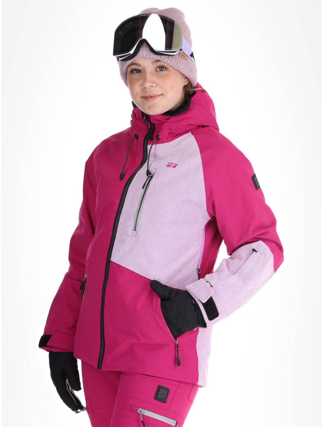 Rehall, Faye-R veste de ski femmes Festival Fuchsia rose, violet 