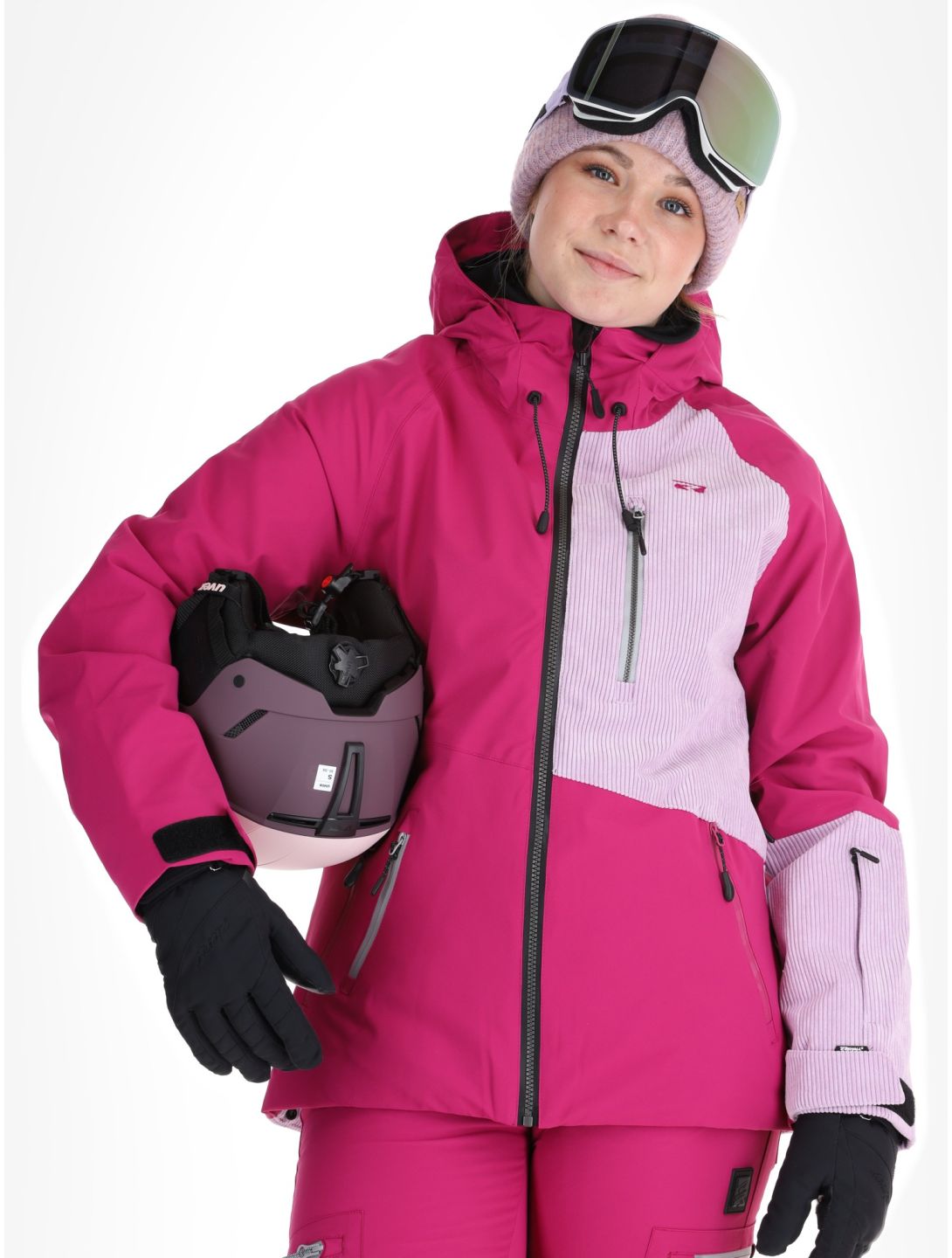 Rehall, Faye-R veste de ski femmes Festival Fuchsia rose, violet 