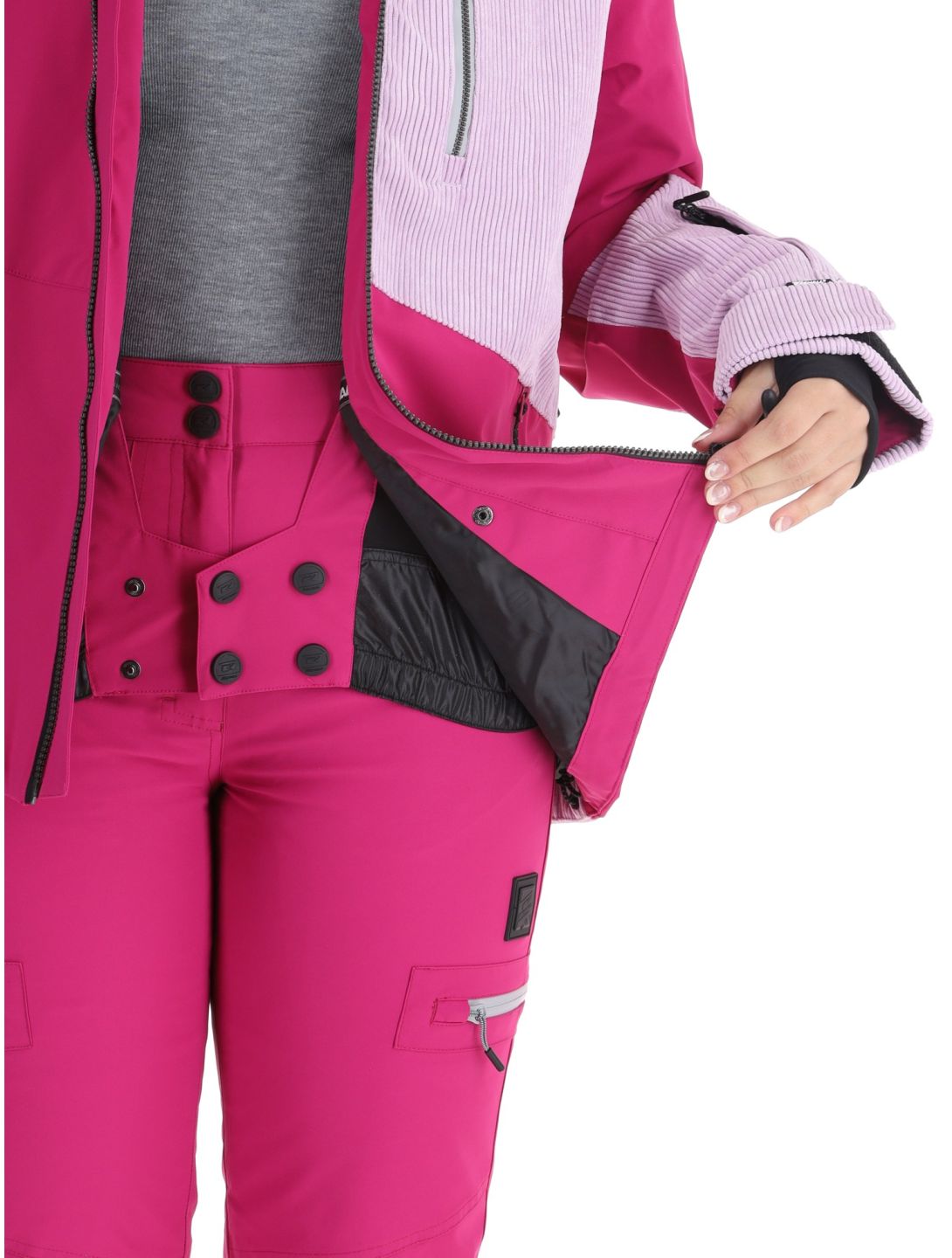 Rehall, Faye-R veste de ski femmes Festival Fuchsia rose, violet 