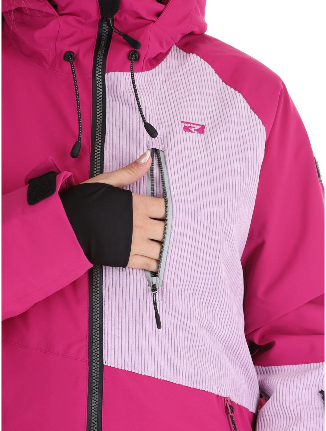 Rehall, Faye-R veste de ski femmes Festival Fuchsia rose, violet 