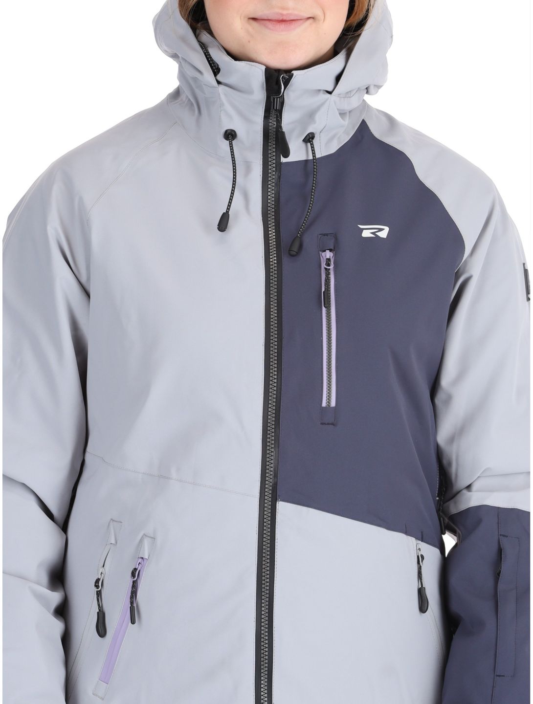 Rehall, Faye-R veste de ski femmes Sleet gris 