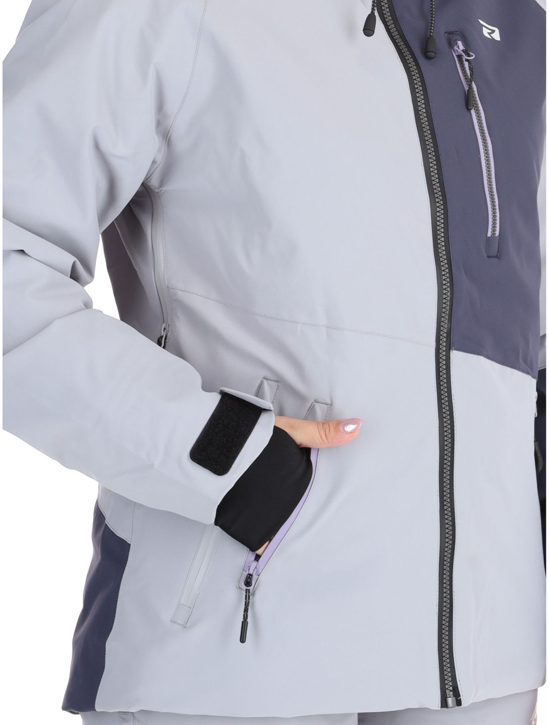 Rehall, Faye-R veste de ski femmes Sleet gris 