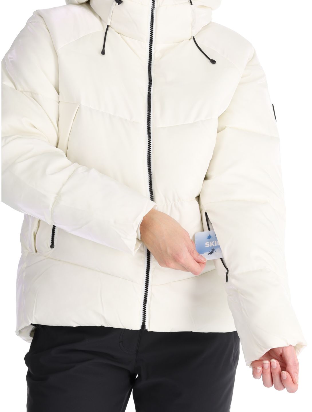 Rehall, Felix-R veste de ski femmes Metallic White blanc 