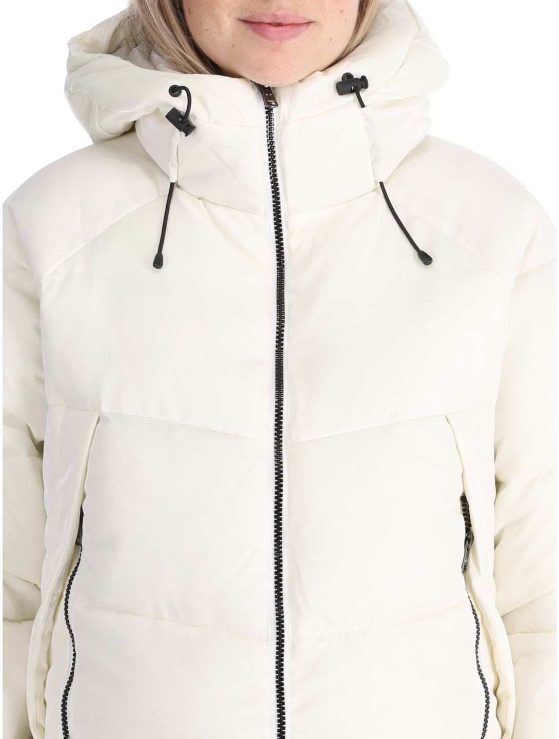 Rehall, Felix-R veste de ski femmes Metallic White blanc 