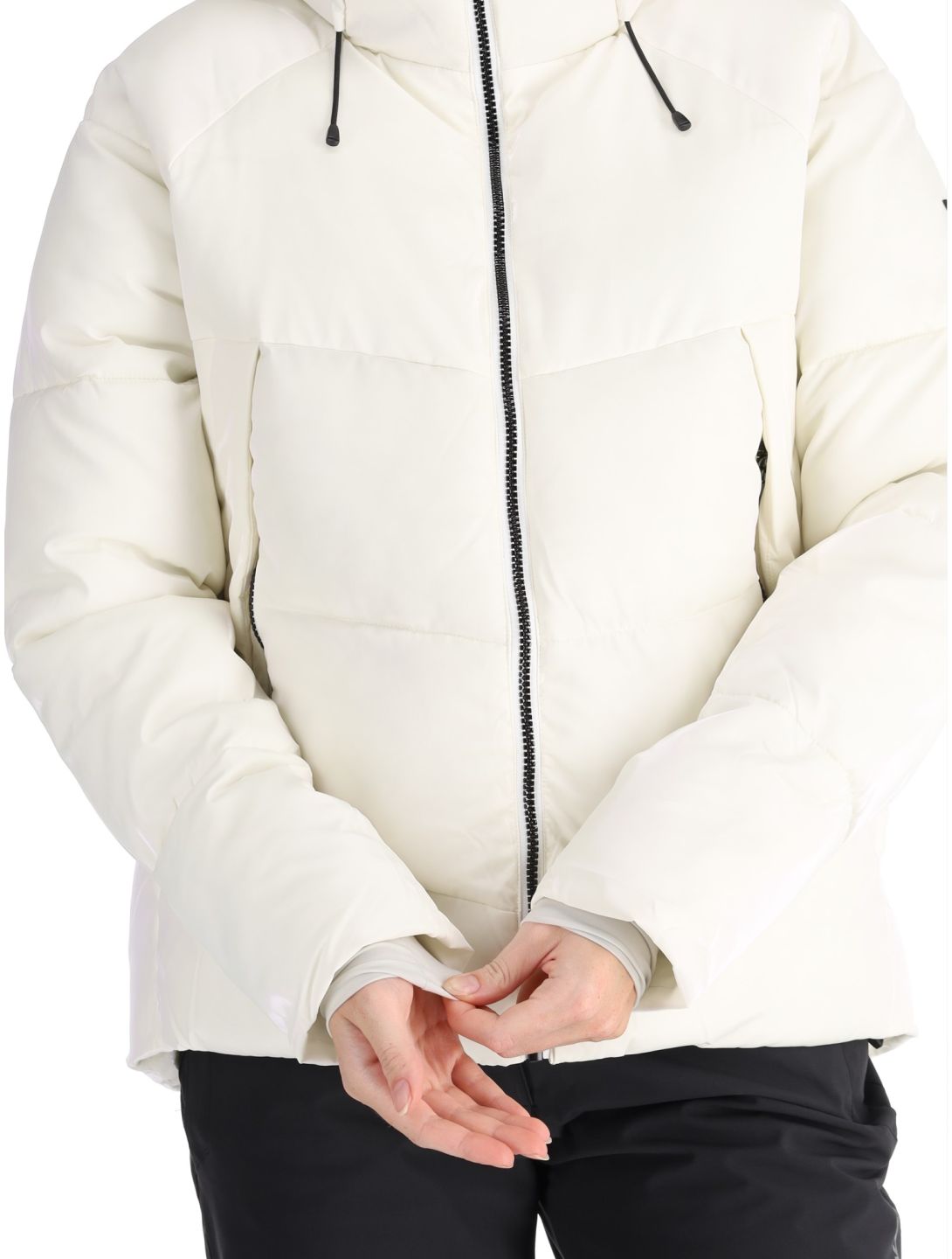 Rehall, Felix-R veste de ski femmes Metallic White blanc 