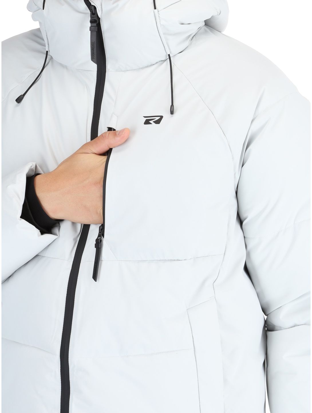 Rehall, Gery-R veste de ski hommes Light Grey gris 