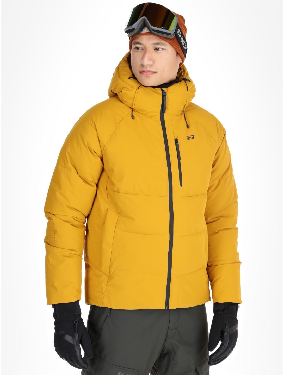 Rehall, Gery-R veste de ski hommes Tobacco brun 