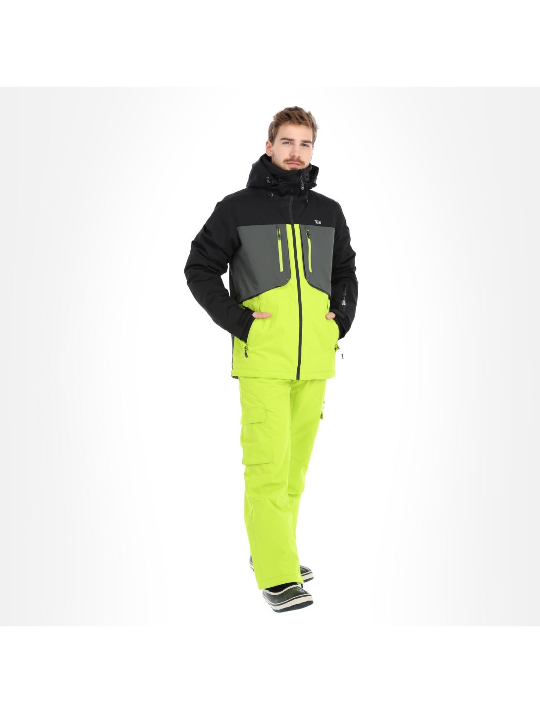 Rehall, Halo-R veste de ski hommes lime vert 