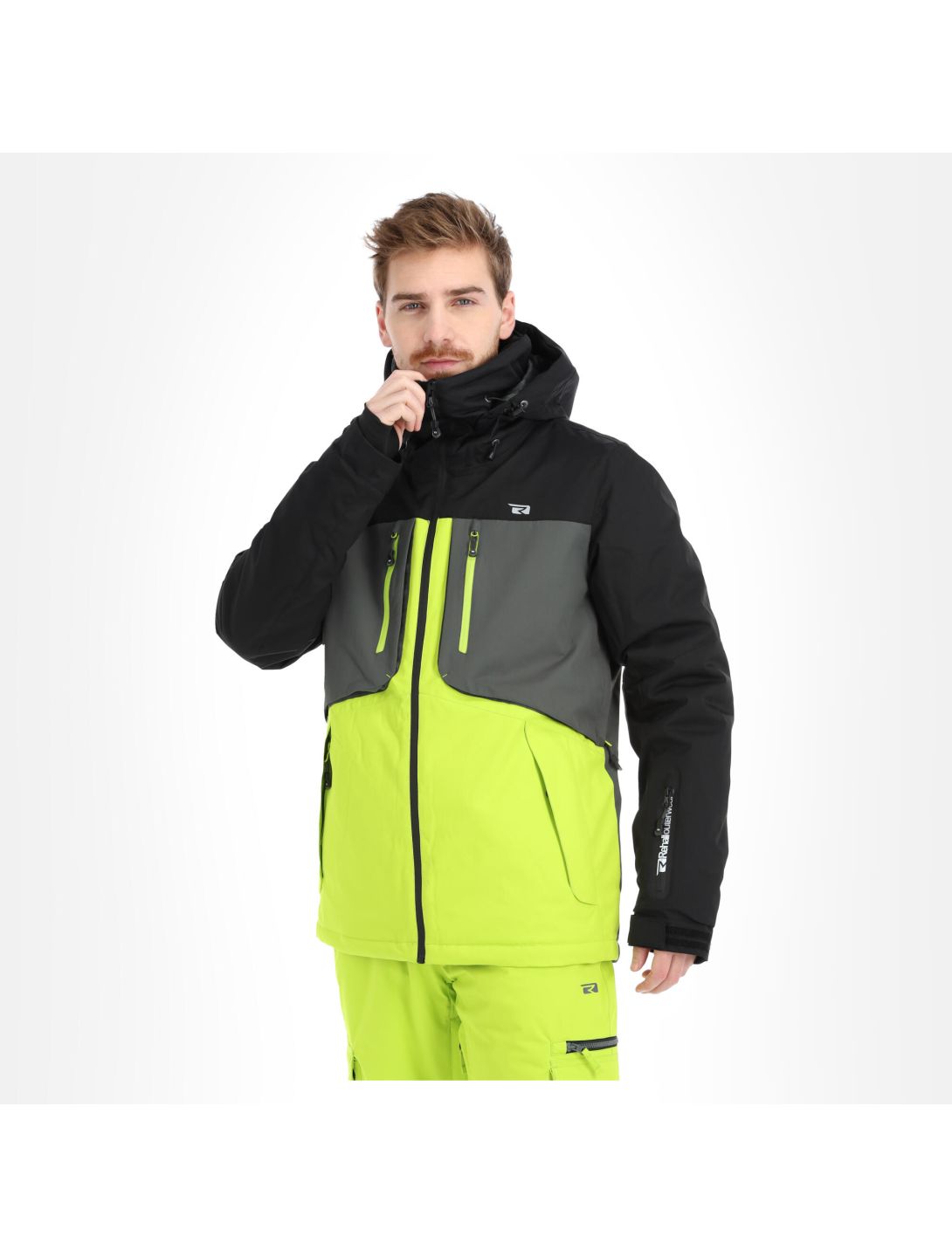 Rehall, Halo-R veste de ski hommes lime vert 