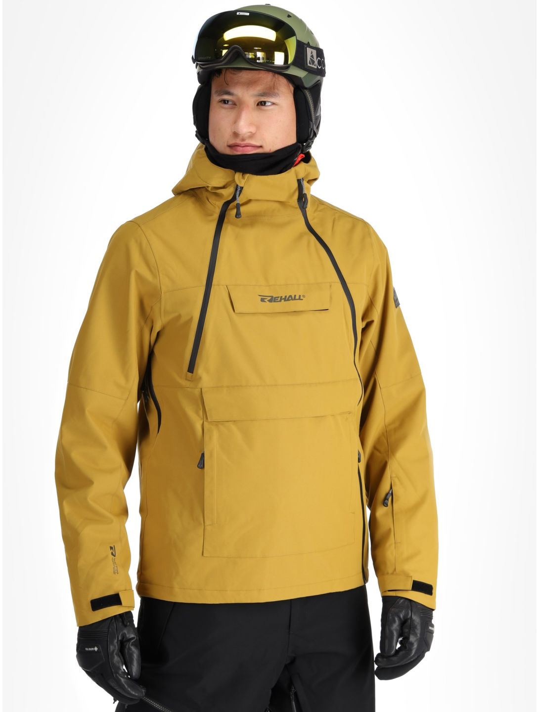 Rehall, Helicon-R veste de ski hommes Tobacco brun 