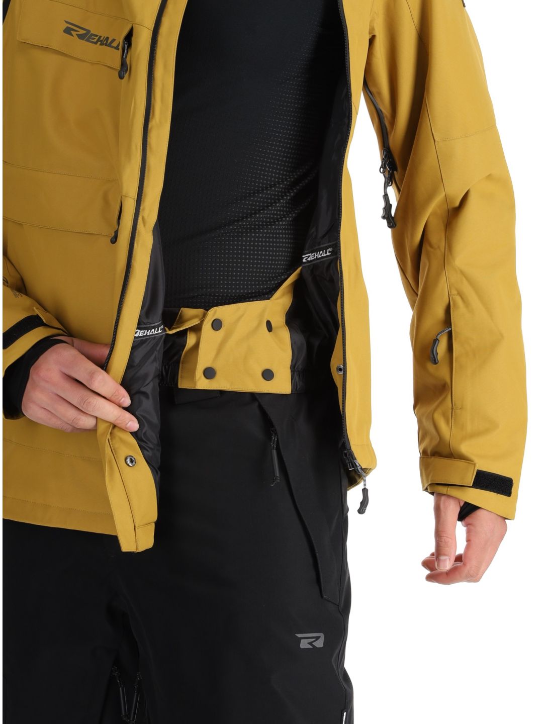 Rehall, Helicon-R veste de ski hommes Tobacco brun 