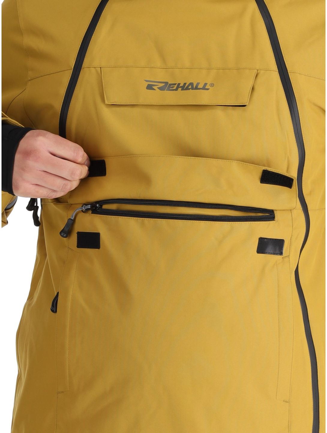 Rehall, Helicon-R veste de ski hommes Tobacco brun 