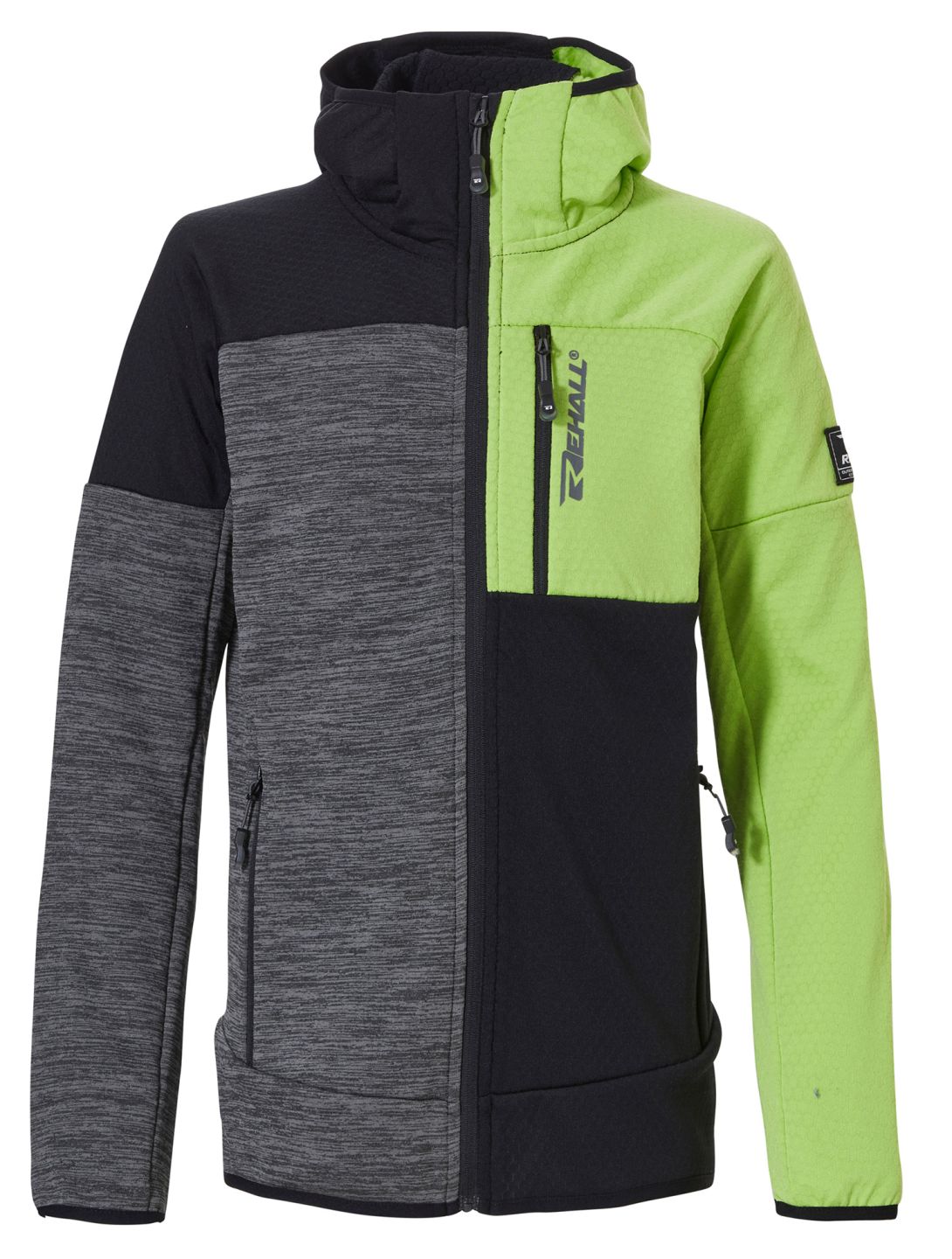 Rehall, Hype-R-Jr. gilet enfants Lime Green gris, noir, vert 