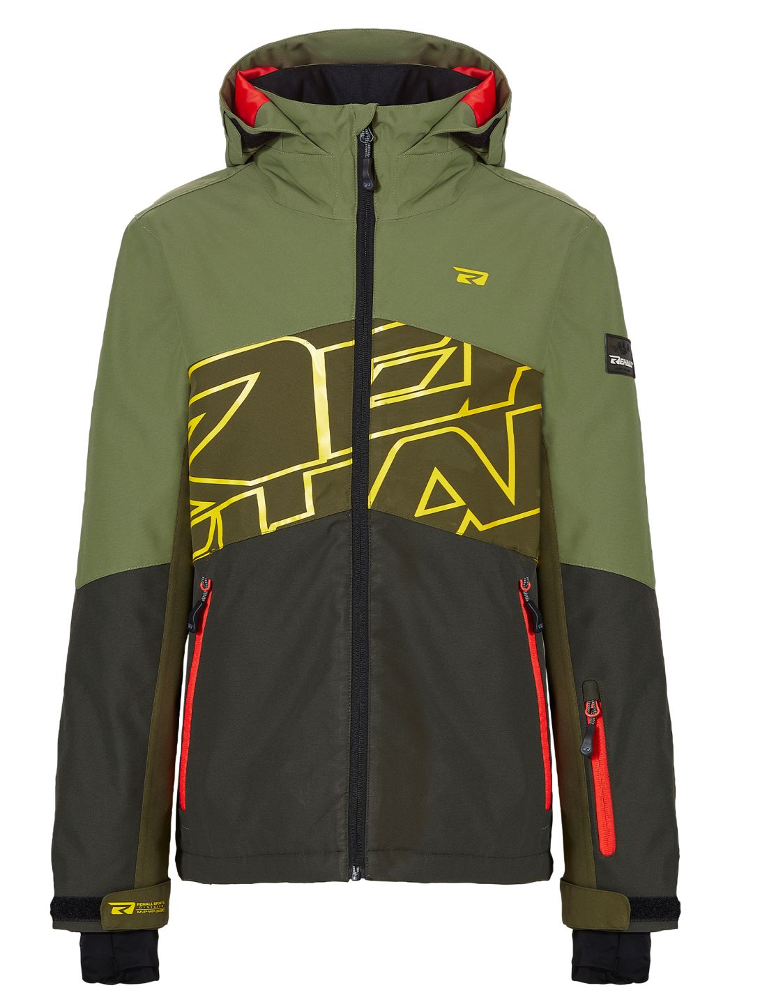 Rehall, Jonny-R veste de ski enfants Moss vert 