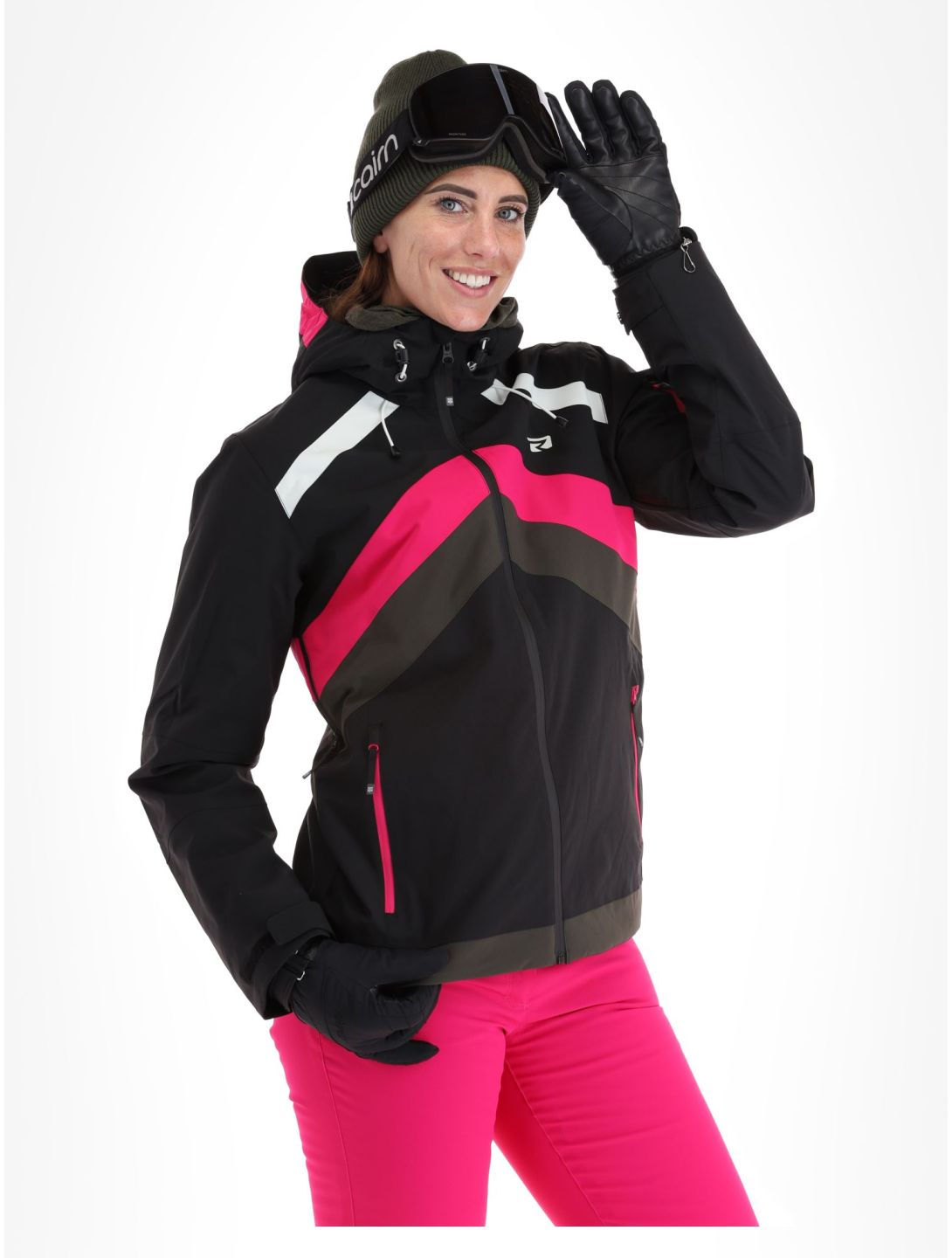 Rehall, June-R veste de ski femmes Black noir 