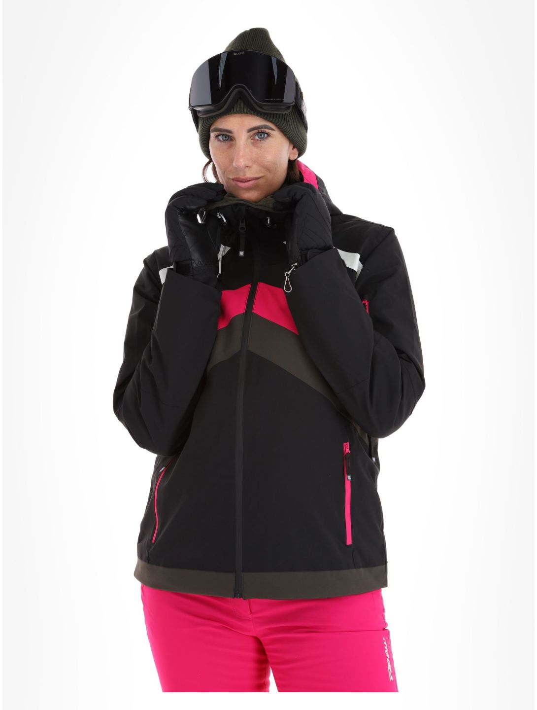 Rehall, June-R veste de ski femmes Black noir 