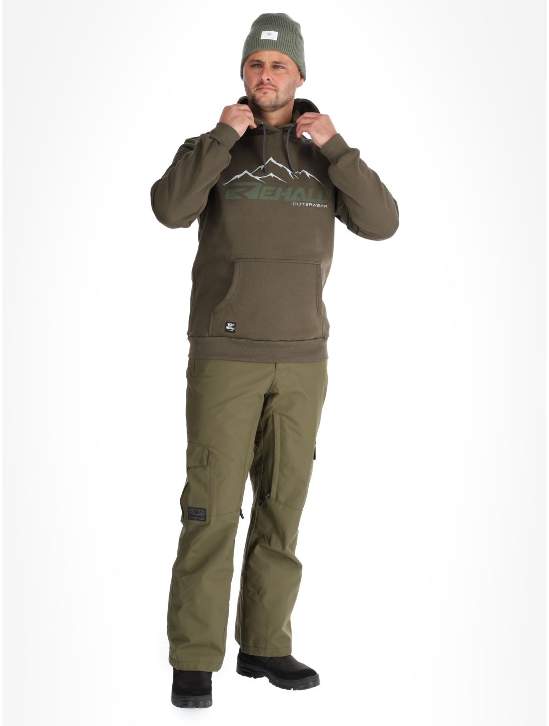 Rehall, Kick-R pull hommes Olive vert 