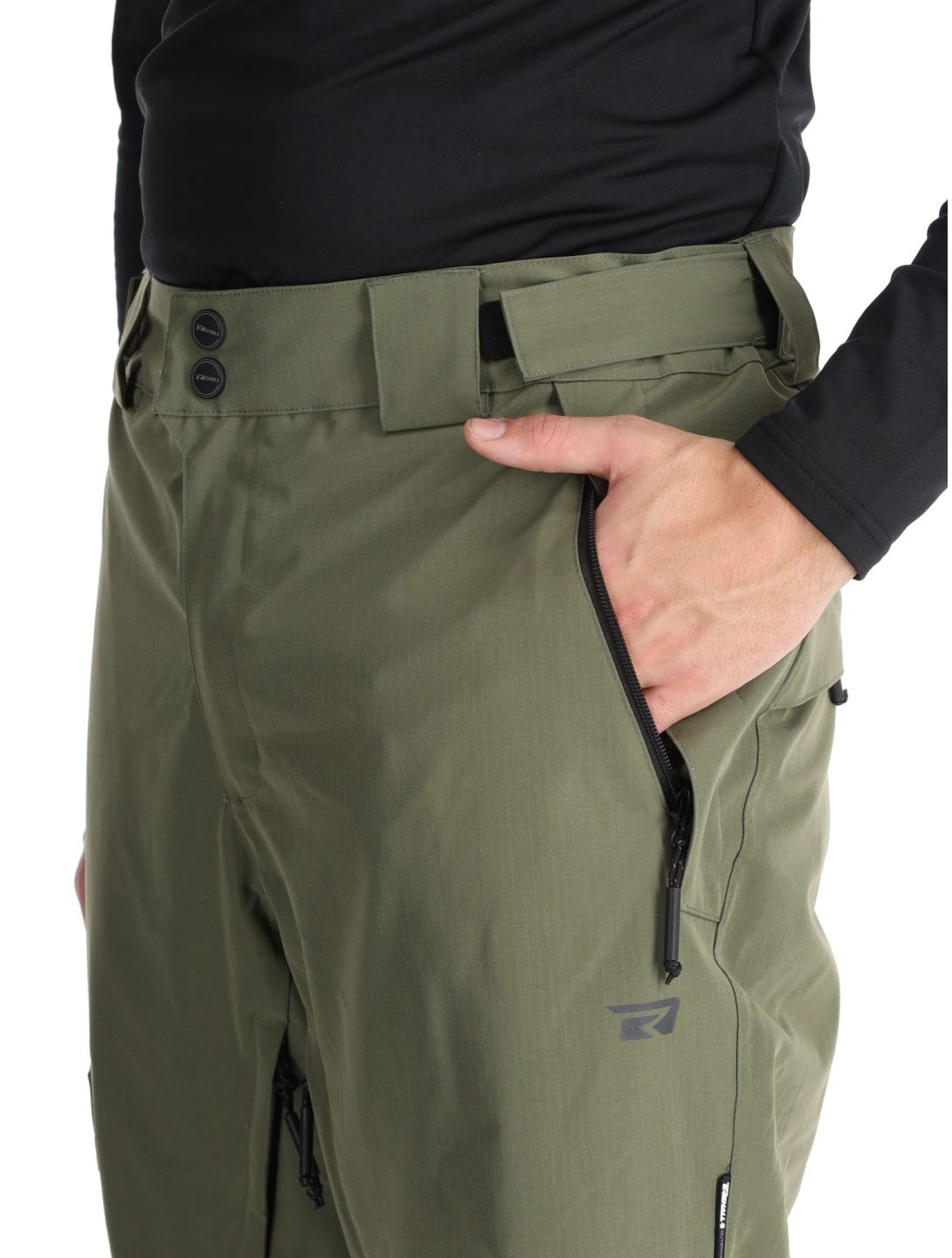 Rehall, Laricks-R pantalon de ski hommes Moss vert 