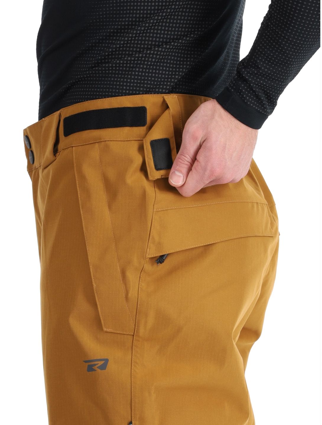 Rehall, Laricks-R pantalon de ski hommes Tobacco brun 