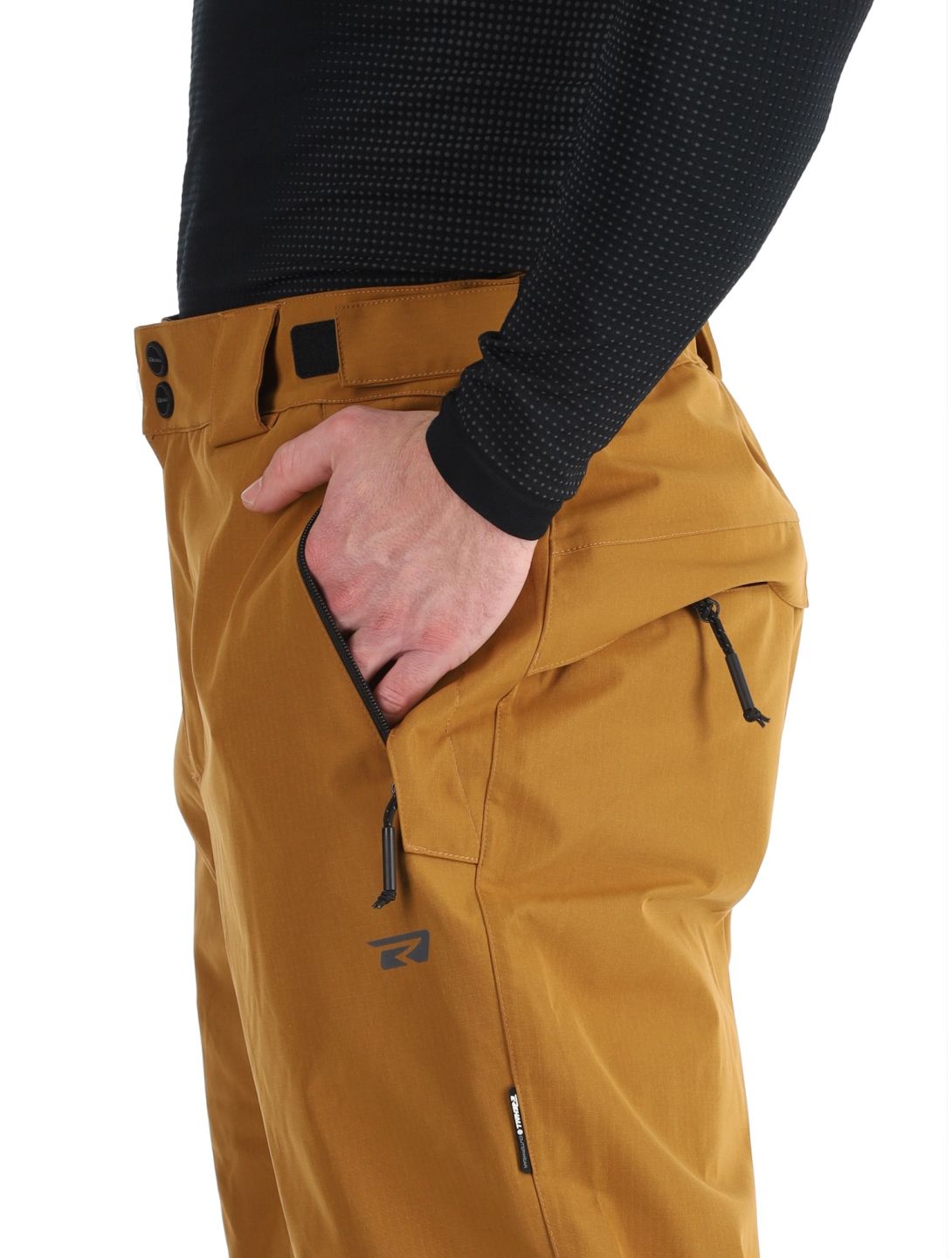 Rehall, Laricks-R pantalon de ski hommes Tobacco brun 