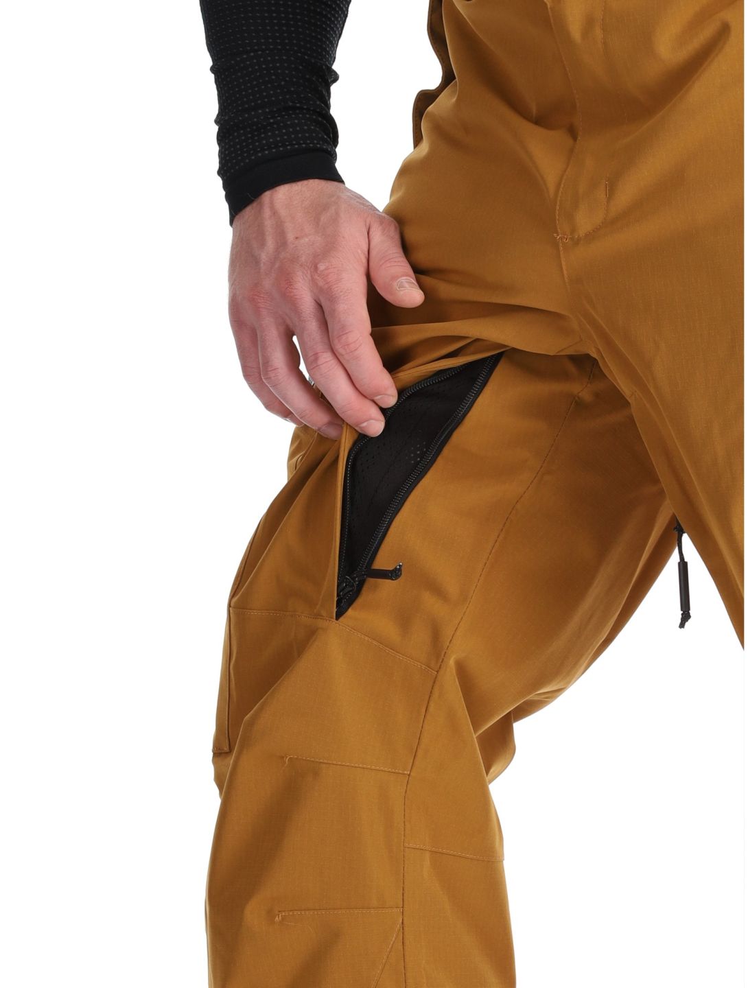 Rehall, Laricks-R pantalon de ski hommes Tobacco brun 