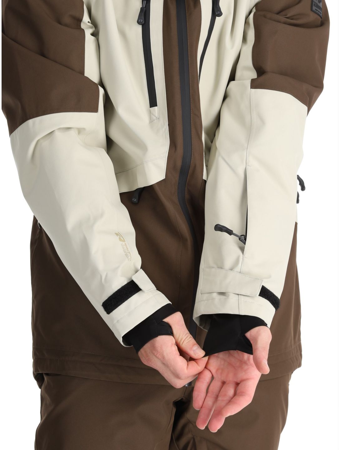 Rehall, Lhotse-R veste de ski hommes Choco beige, brun 