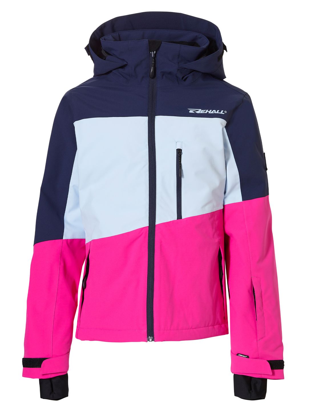 Rehall, Liv-R veste de ski enfants Skyway bleu, rose 