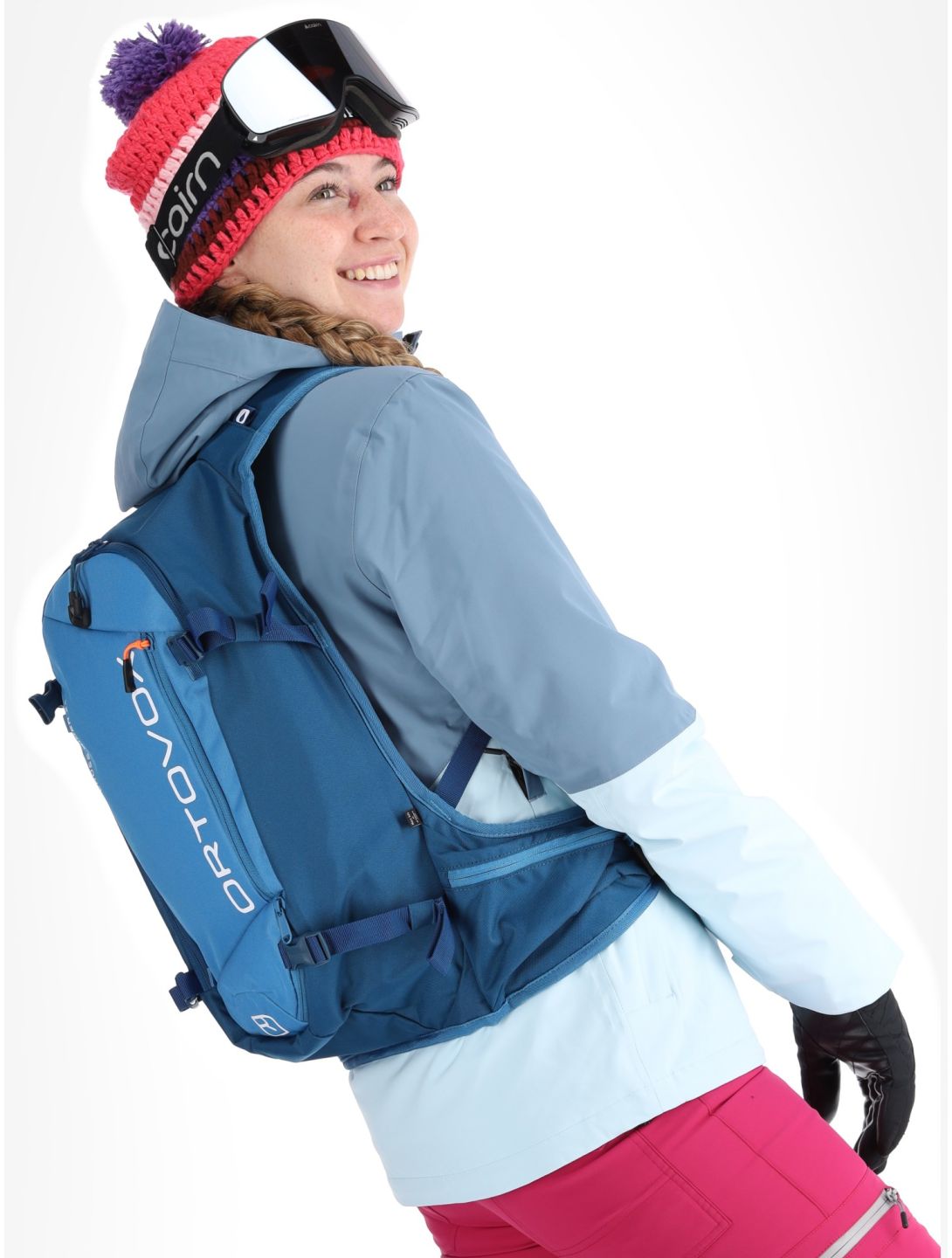 Rehall, Liza-R veste de ski femmes Omphalodes bleu 