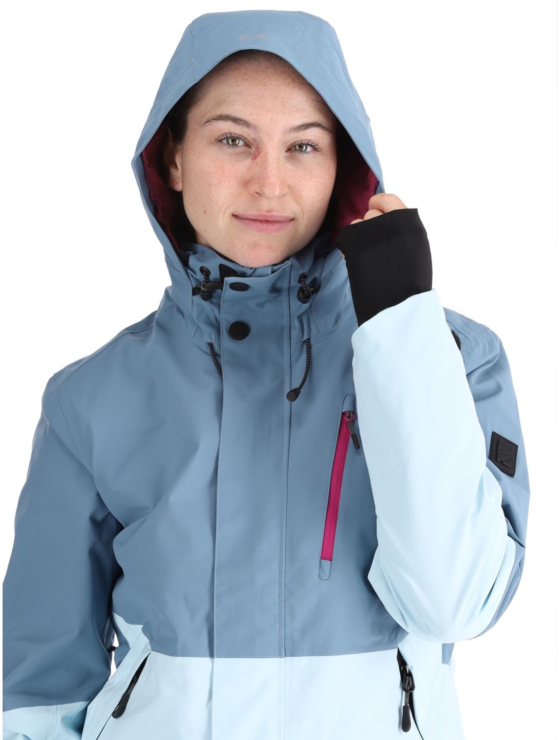 Rehall, Liza-R veste de ski femmes Omphalodes bleu 