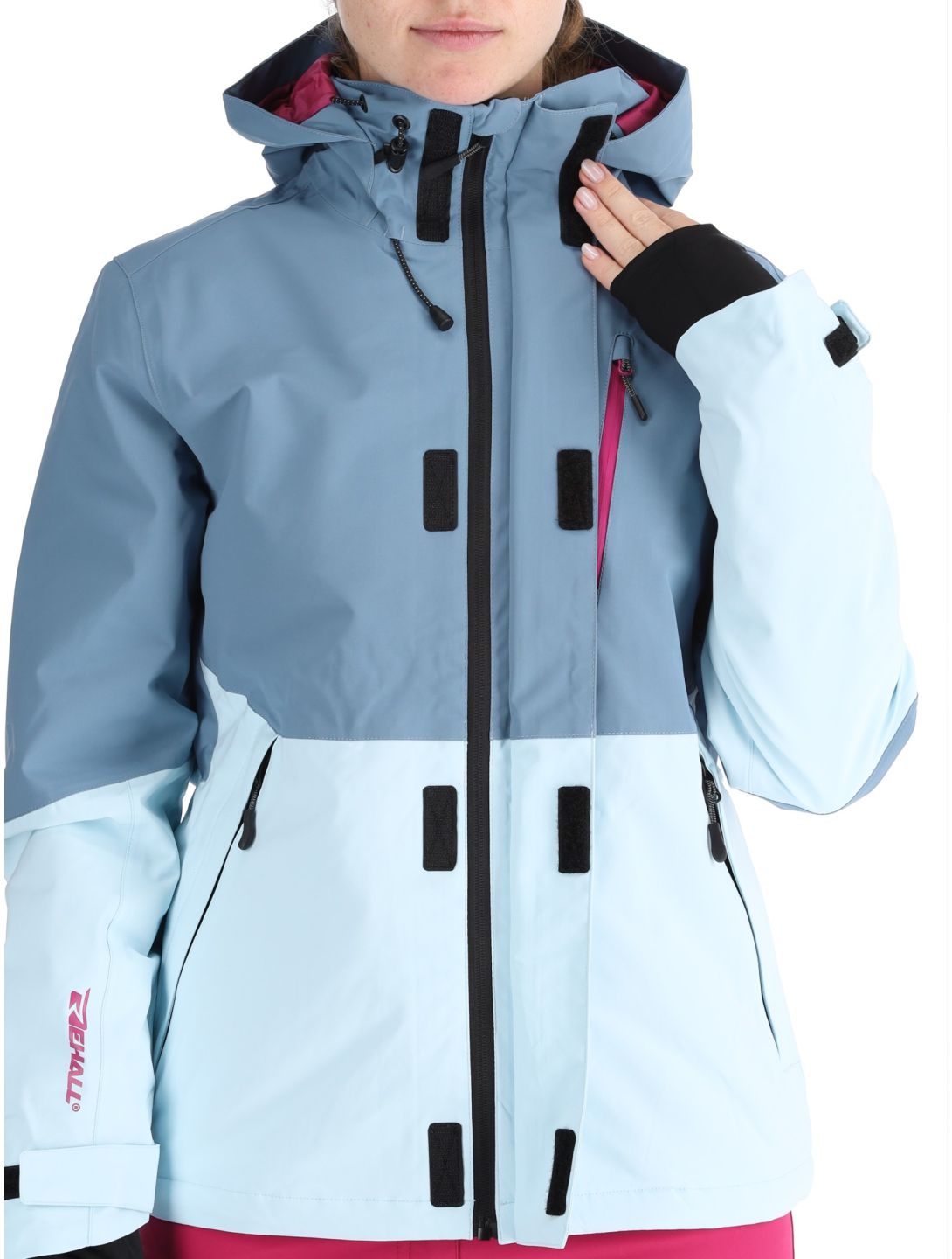 Rehall, Liza-R veste de ski femmes Omphalodes bleu 