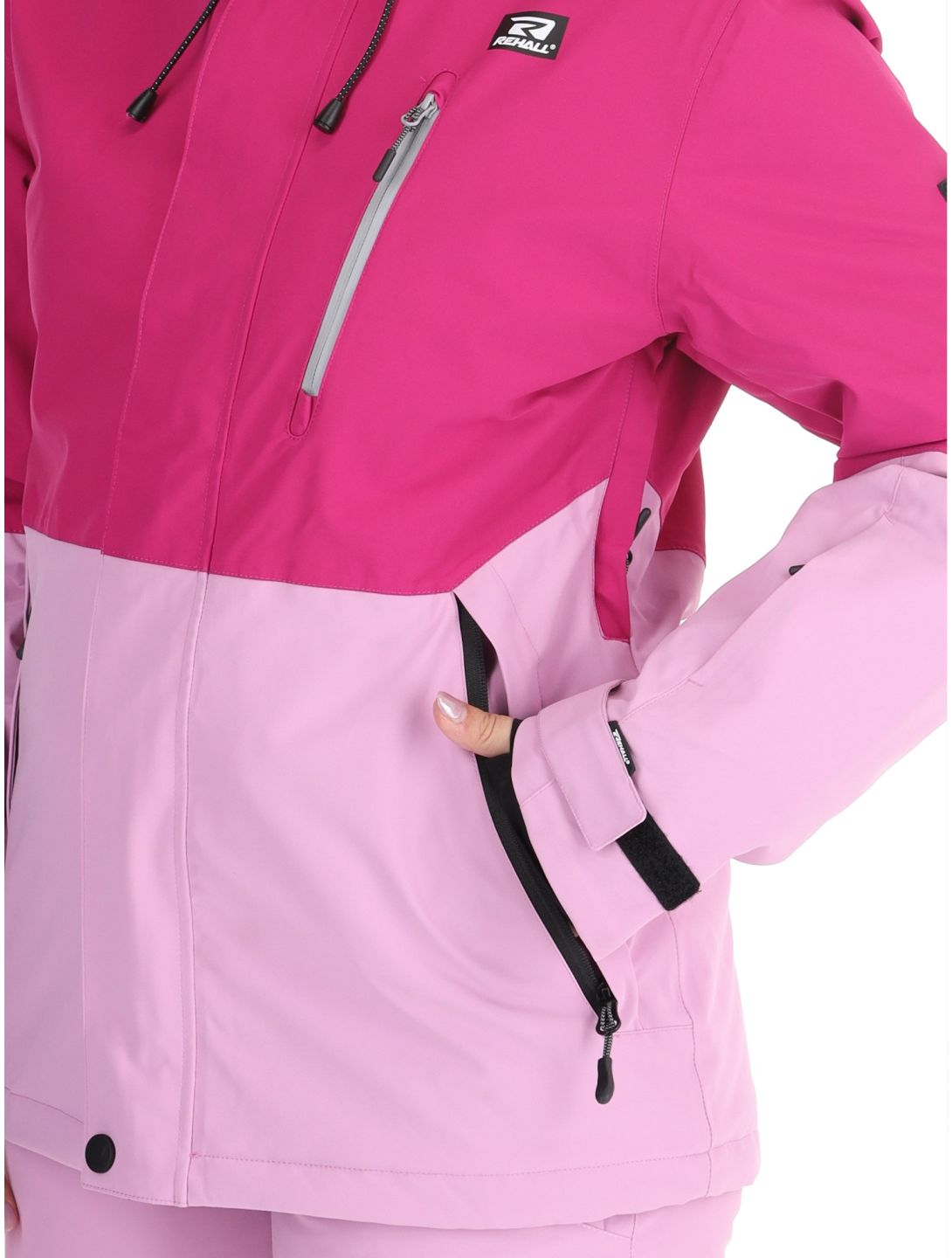 Rehall, Liza-R veste de ski femmes Smoky Grape rose, violet 