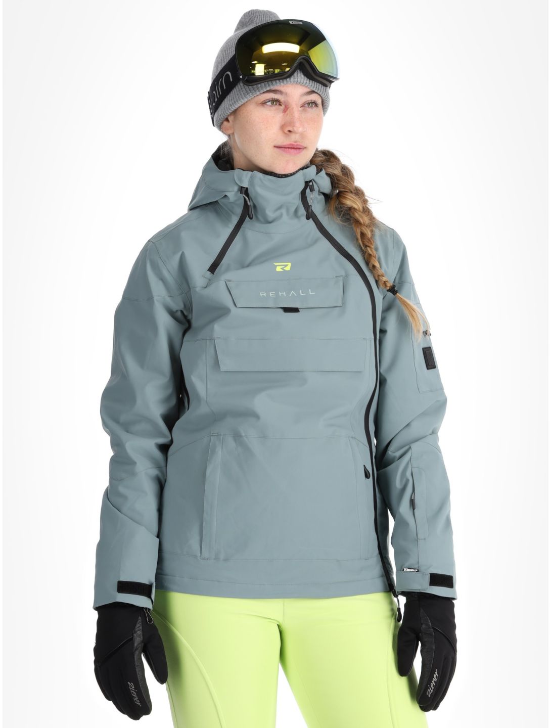 Rehall, Lou-R veste de ski femmes Trooper gris 