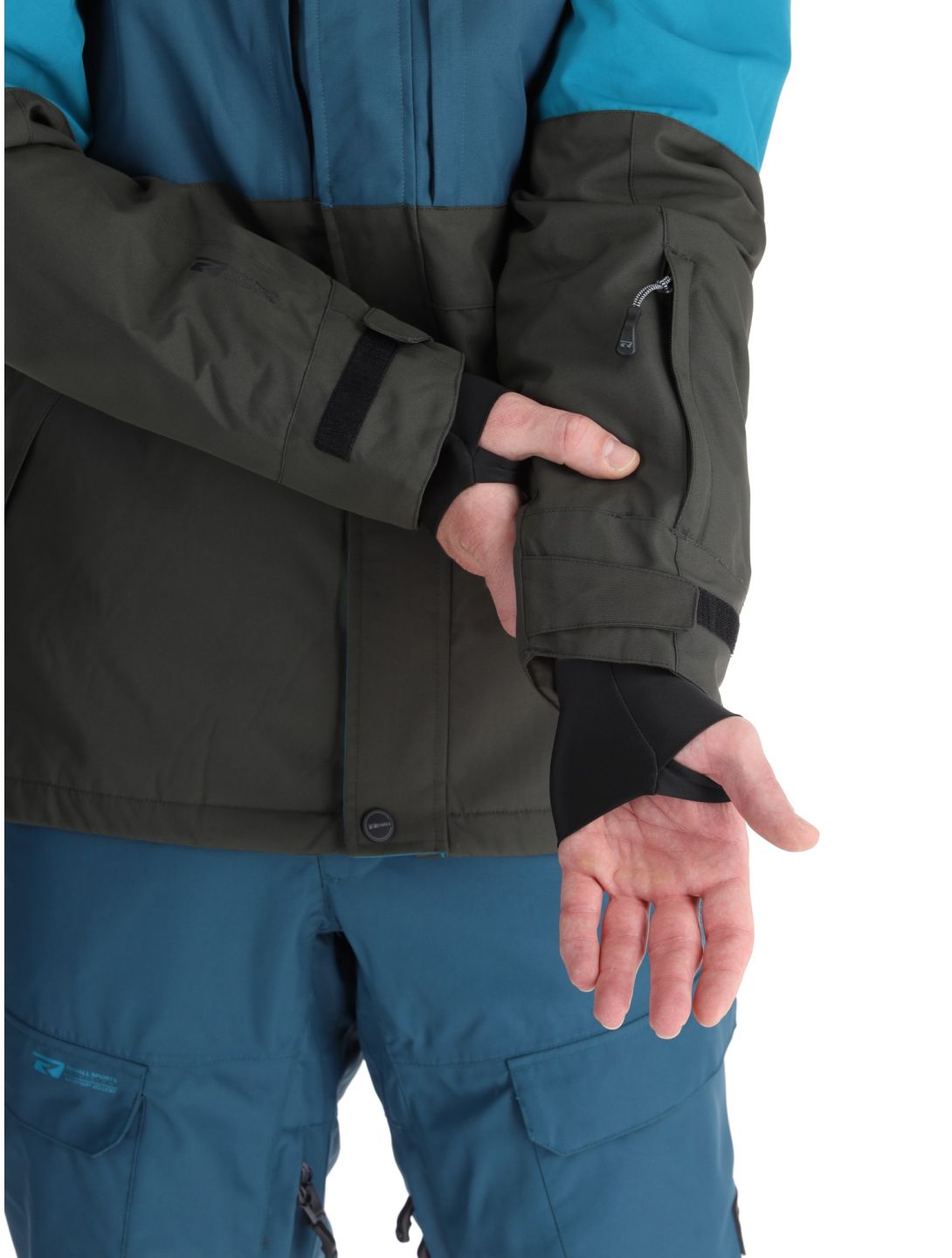 Rehall, Mayon-R veste de ski hommes Petrol gris, vert 