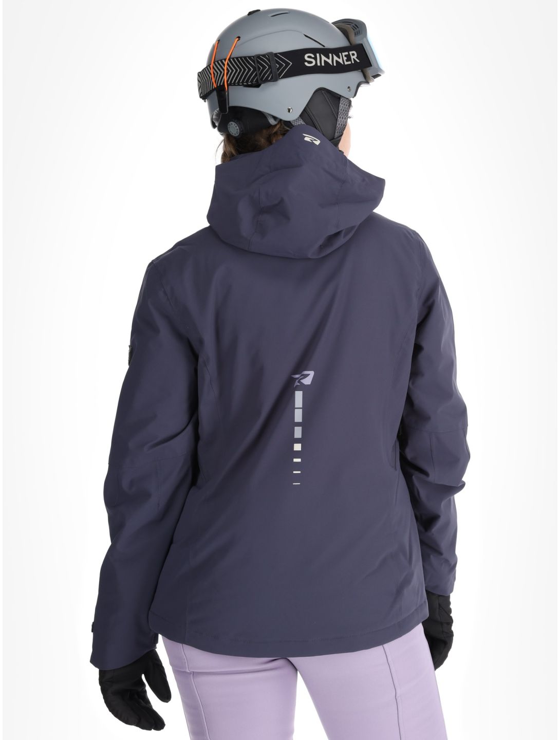 Rehall, Meave-R veste de ski femmes Graphite gris, violet 