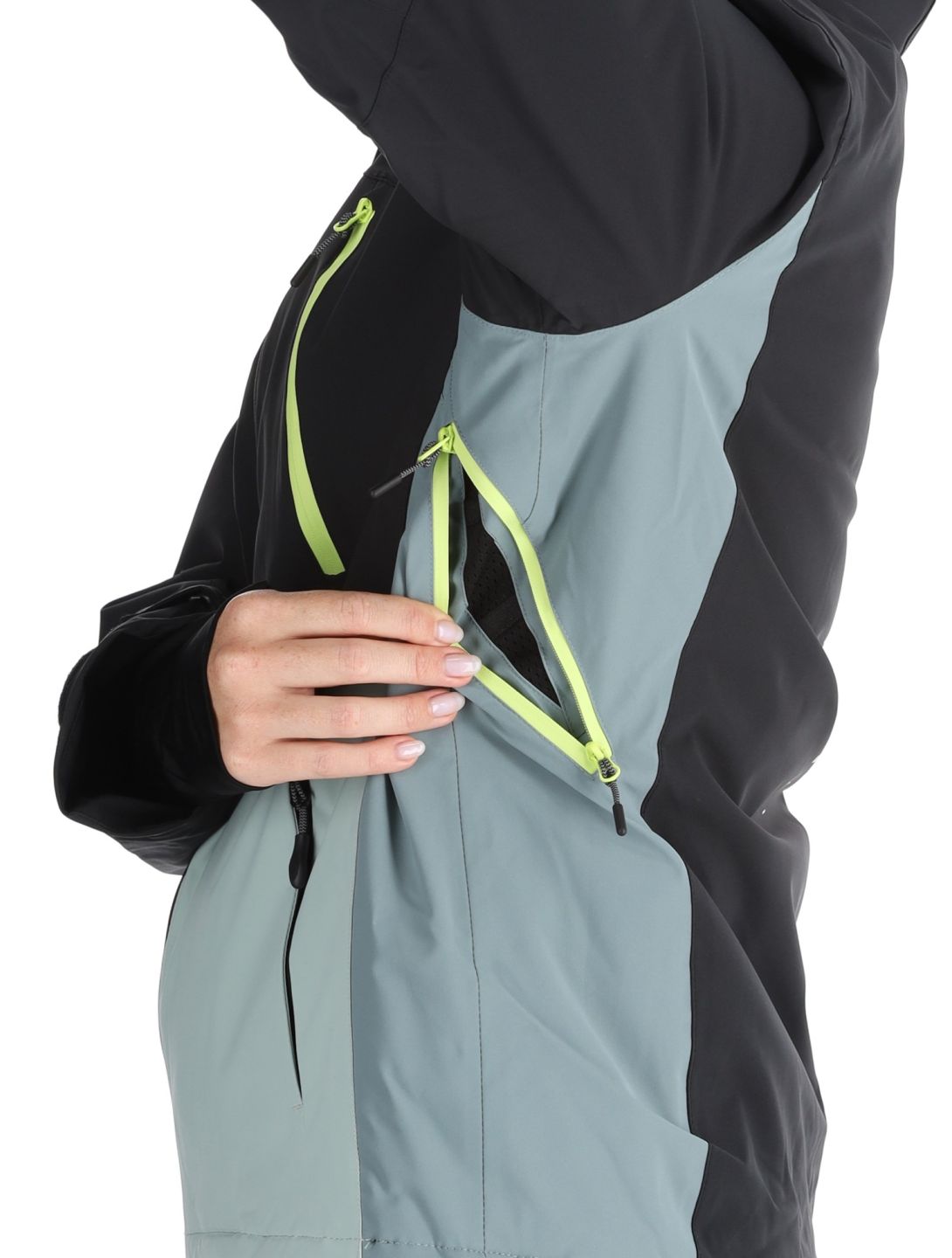 Rehall, Meave-R veste de ski femmes Sharp Green noir, vert 