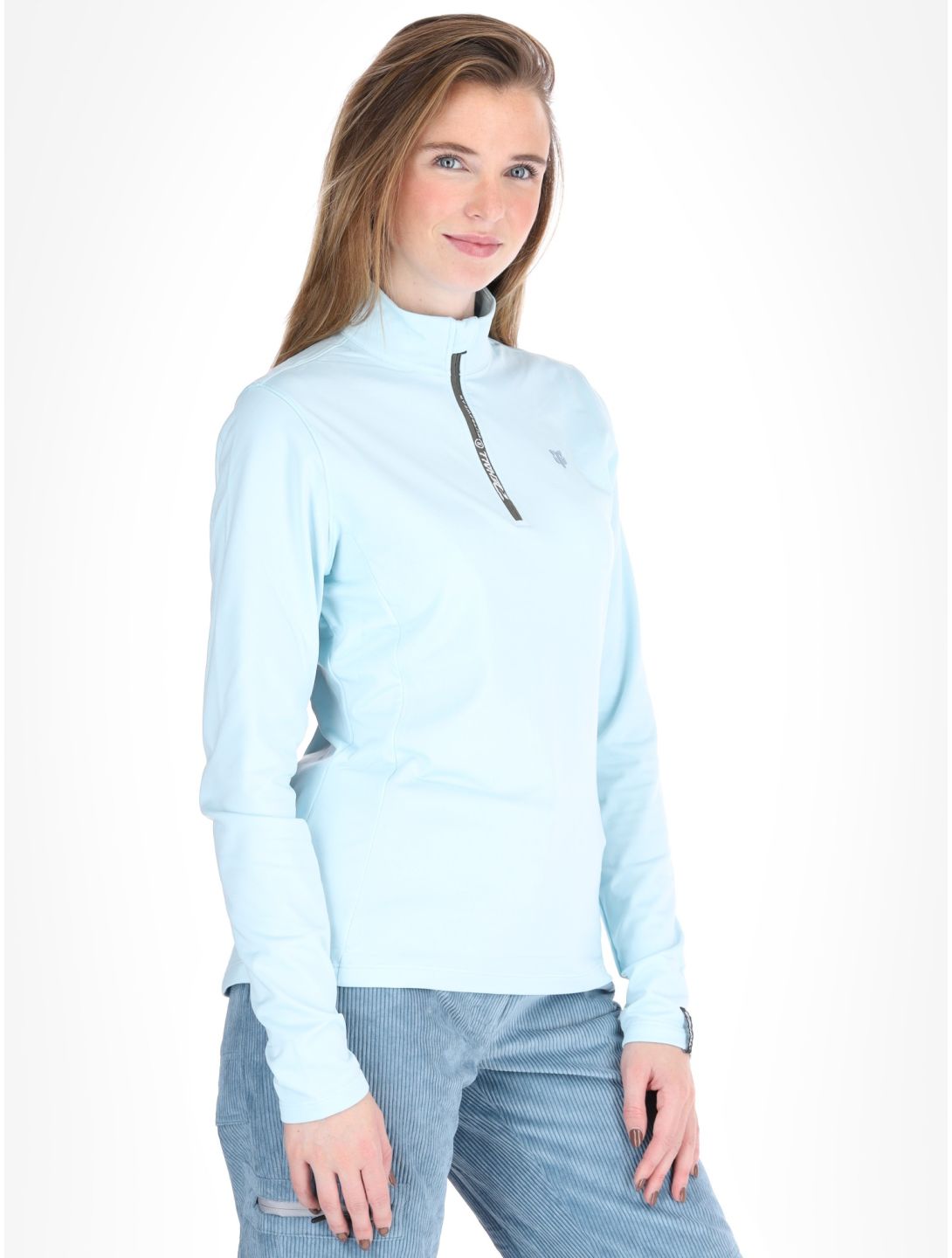 Rehall, Micha-R pull de ski femmes Omphalodes bleu 