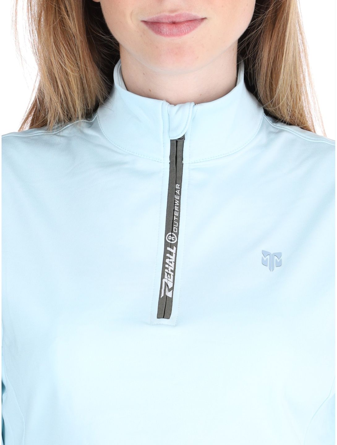 Rehall, Micha-R pull de ski femmes Omphalodes bleu 