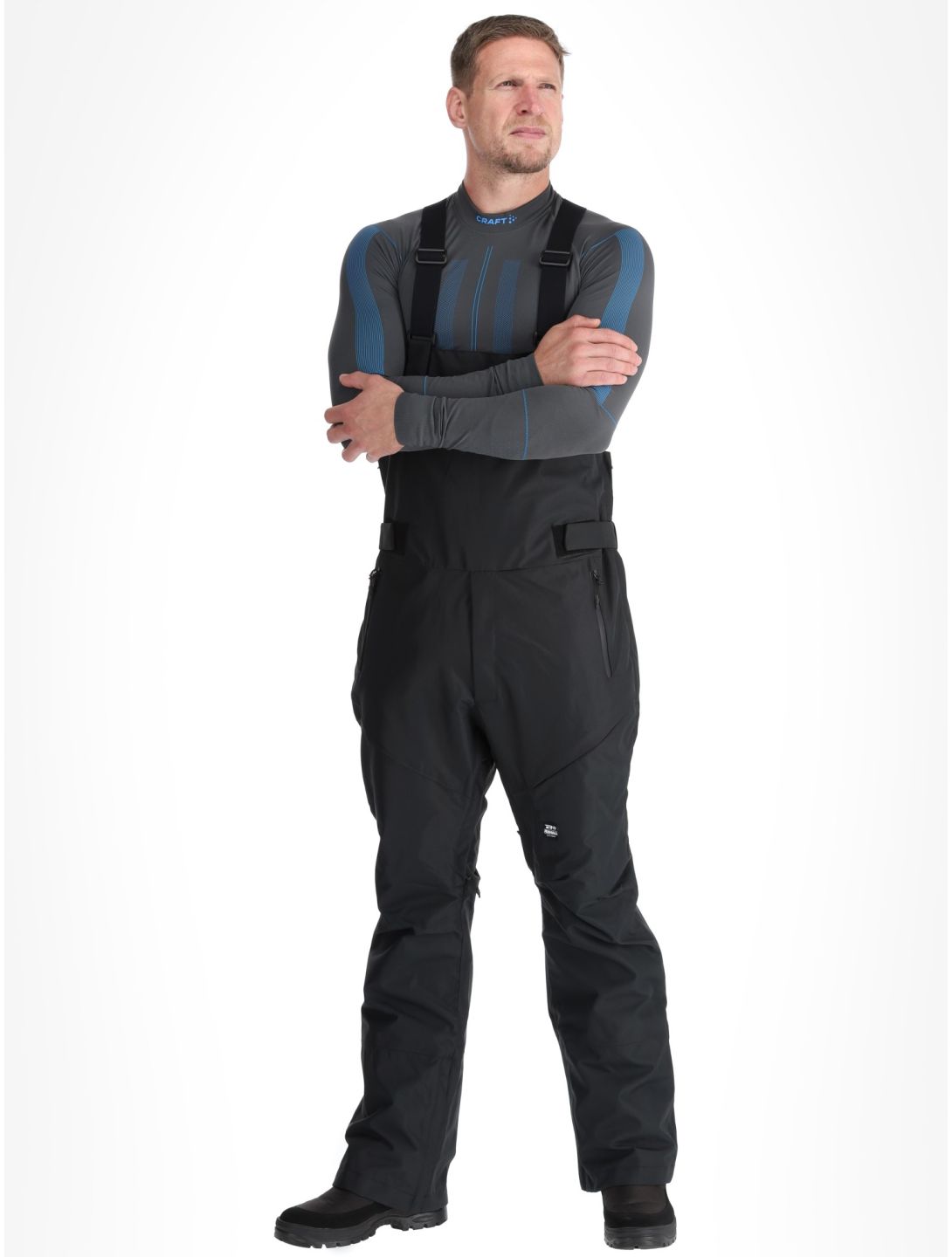 Rehall, Moonbeam-R pantalon de ski hommes Black noir 