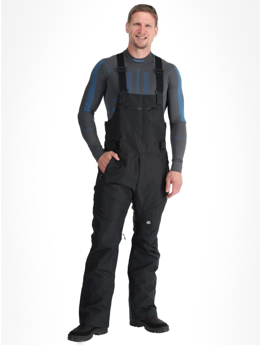 Rehall, Moonbeam-R pantalon de ski hommes Black noir 