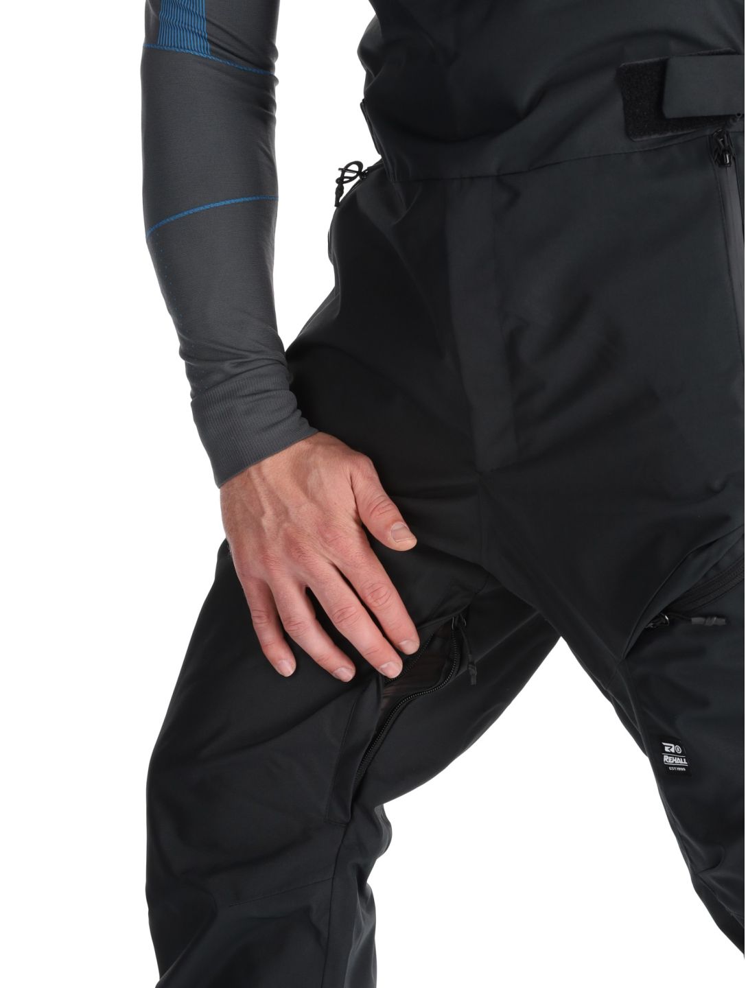 Rehall, Moonbeam-R pantalon de ski hommes Black noir 