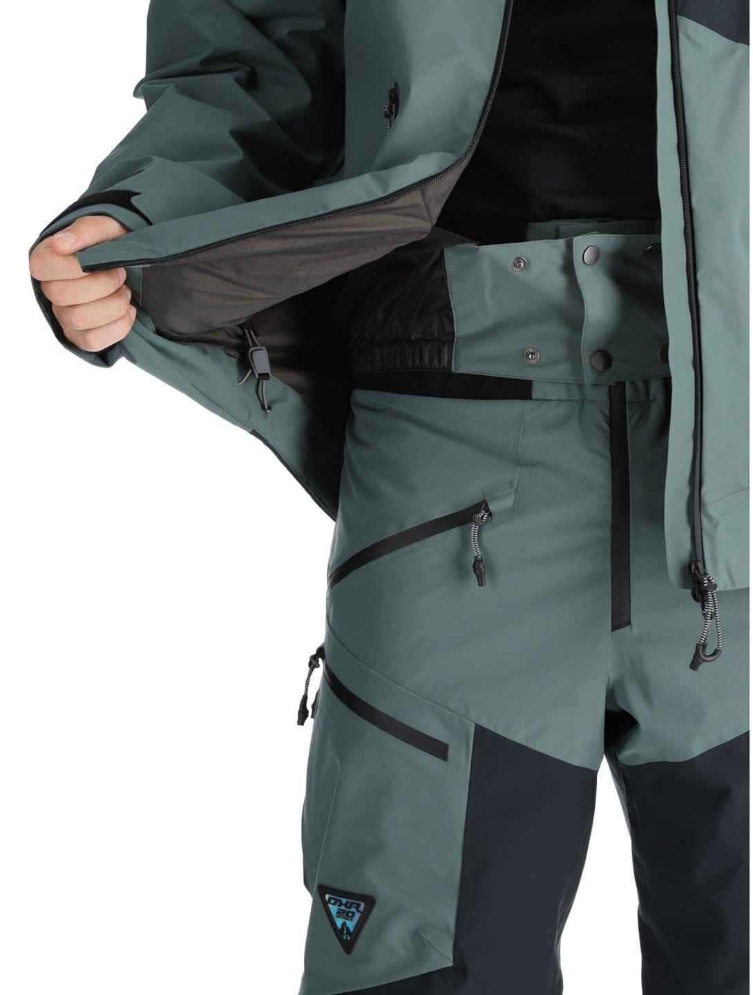 Rehall, Nevado-R veste de ski hommes Fender Green vert 